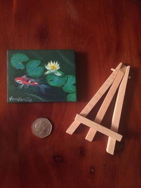 'Koi amoungst the Lily s'