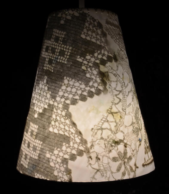 straight edged pointy lace