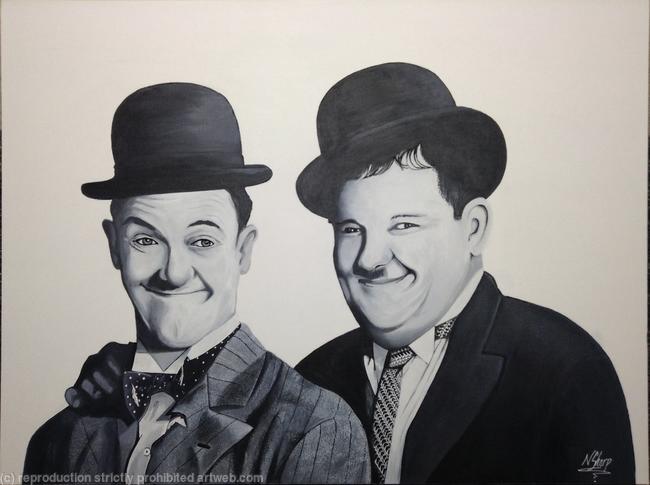 Laurel and Hardy
