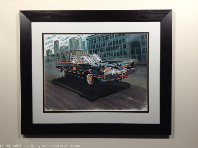 1966 style Batmobile (Print)