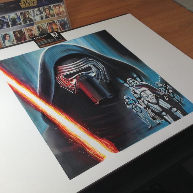 STAR WARS ART (Kylo Ren)
