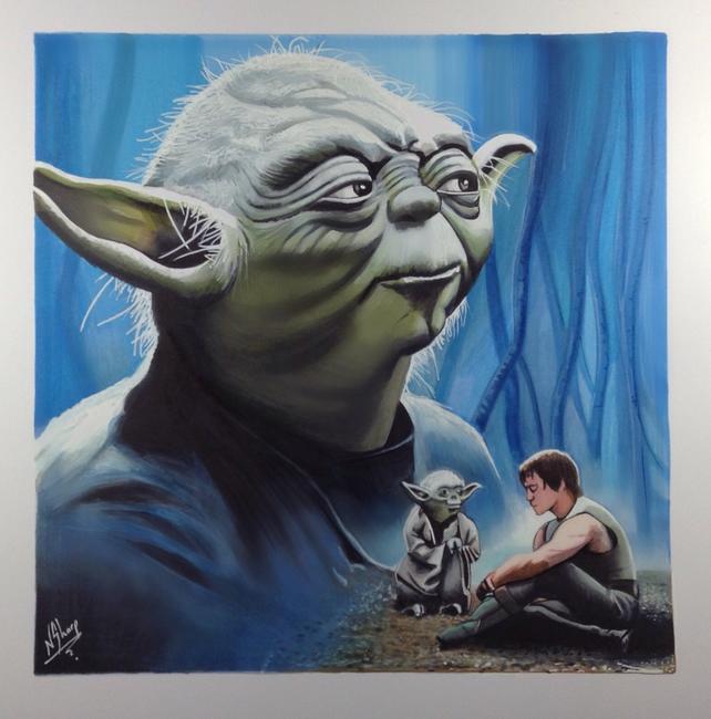 STAR WARS ART (Yoda)