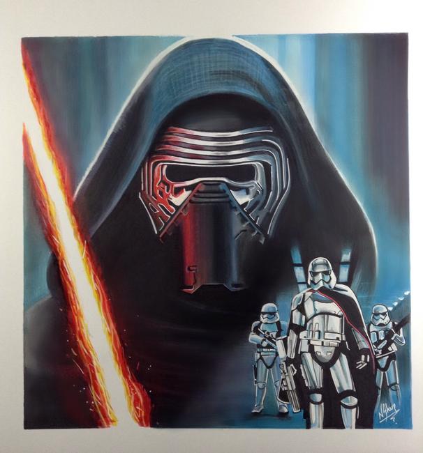 STAR WARS ART (Kylo Ren)