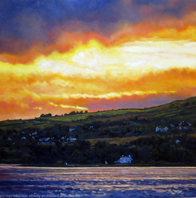 Evening light, Donegal