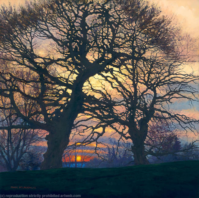 Sunset, Brockwell Park