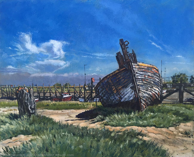 Summer heat, Rye Harbour.