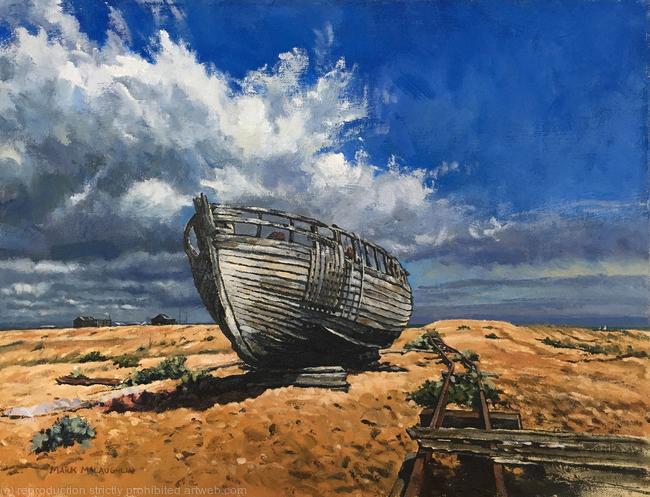 Summer morning, Dungeness beach.