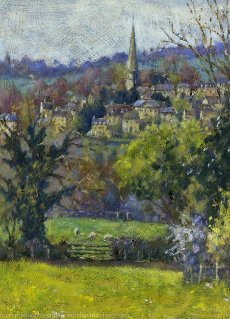 Painswick from Longridge