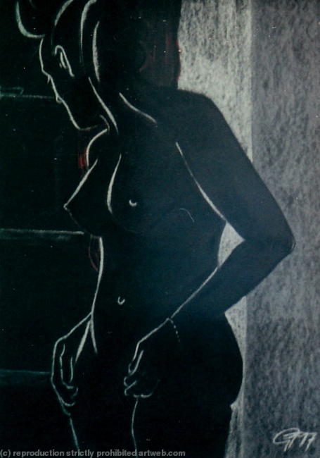 Nude in Window 3