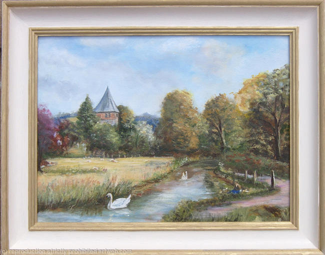 River Wylye Hanging Langford