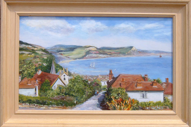 Lyme Bay from Pound Road