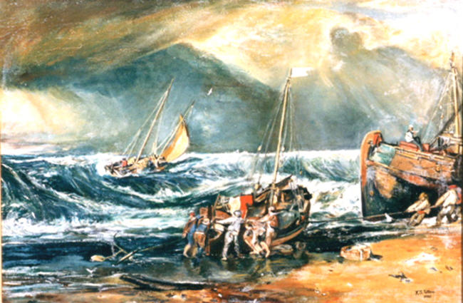 Fishermen ( After Turner )