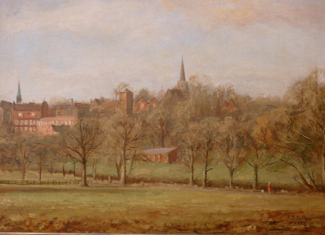 Footpath to Harrow on the Hill