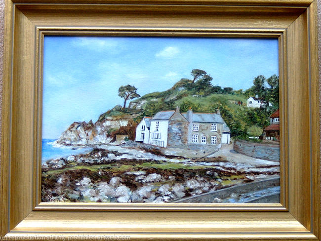 Lee-Bay-Nth.-Devon-cottages