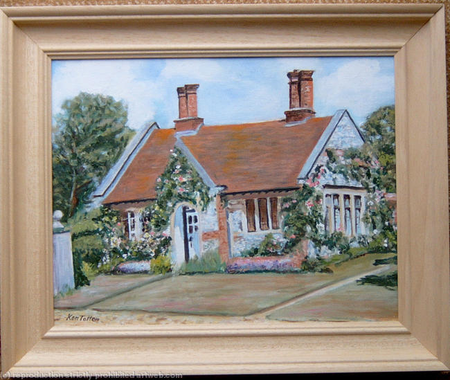 Upper Lodge Cottage Mottisfont Abbey Gdns.