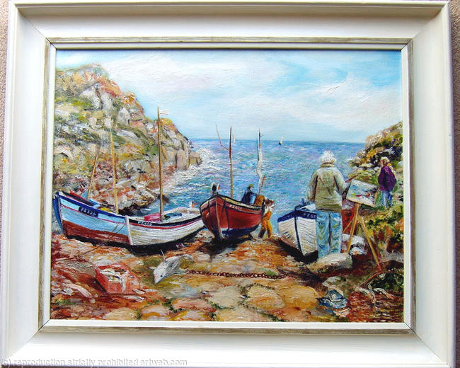 Penberth Cove Oil Ptg.