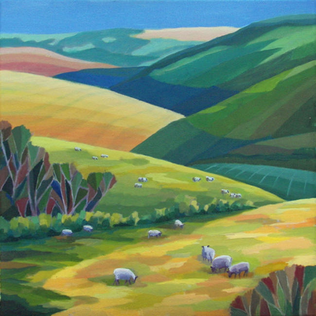 Nature and man work together -7. The South Downs