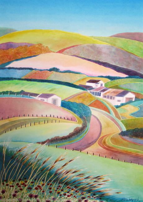 Valley Farm by Jan Mnich