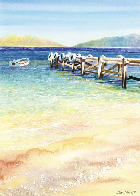 Nostos Jetty by Jan Mnich