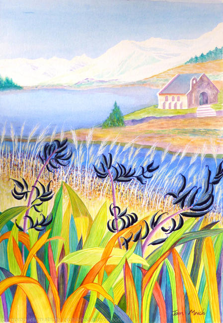 Lakeside Flax by Jan Mnich