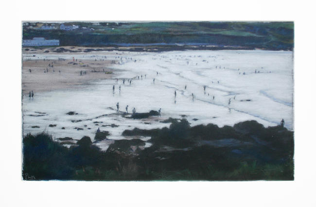 St Ives beach, later