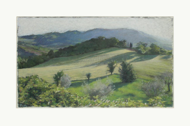 Tuscan hillside