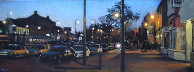 Evening in the High St, Stevenage