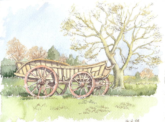 Old Farm Cart
