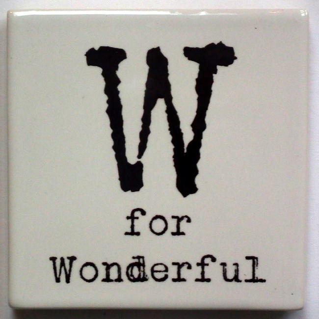 W for Wonderful
