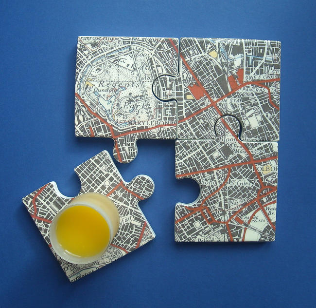 Jigsaw Pot Stand Coasters