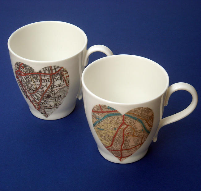 Map Mugs