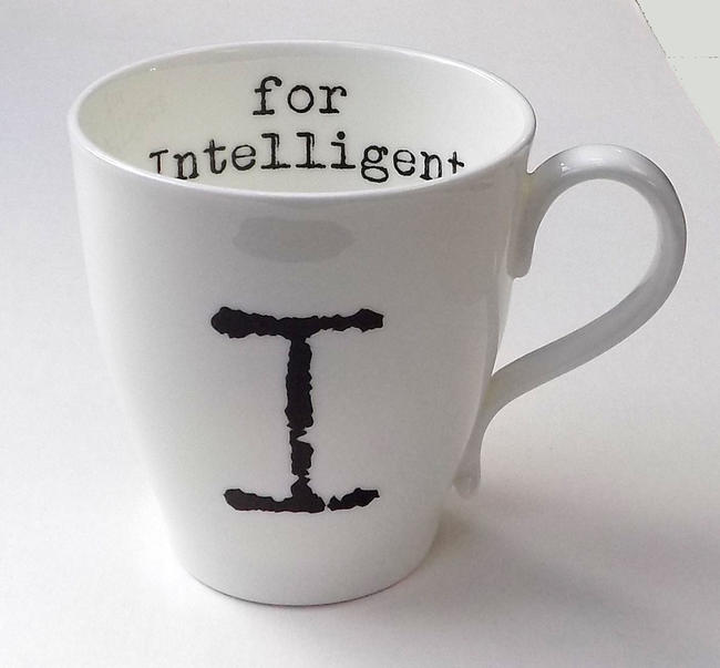 I for Intelligent Mug
