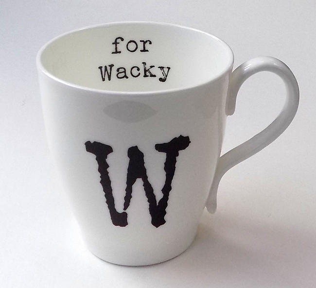 W for Wacky Mug