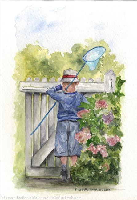 Boy at Gate
