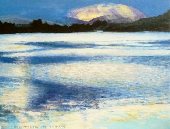 Dark Sky, Bright Water ( Lake of Menteith)