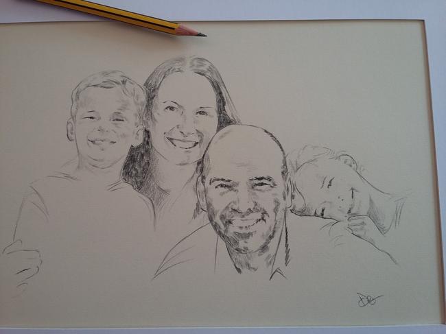From £70 for an A4 portrait