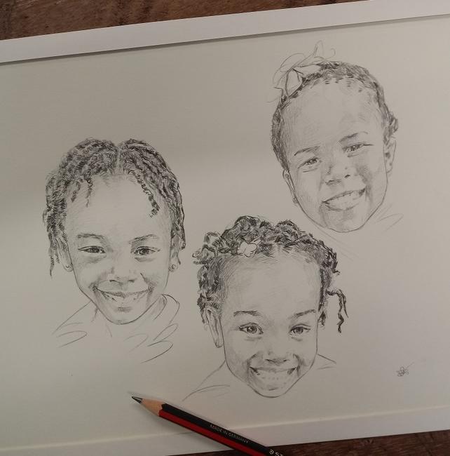 From £70 for an A4 portrait