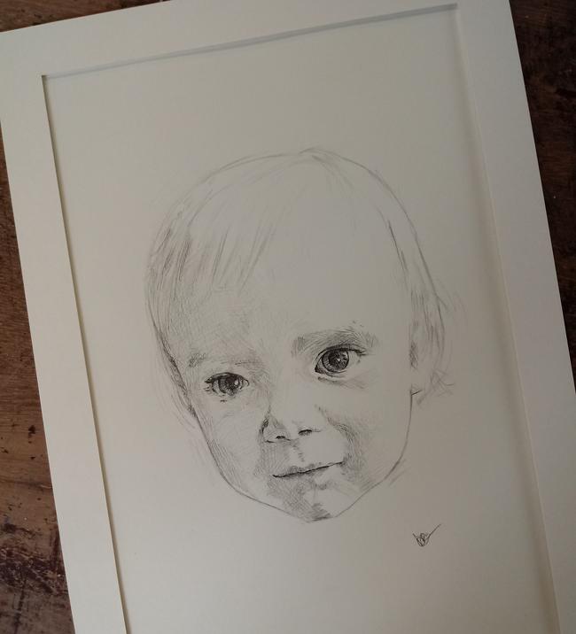 From £70 for an A4 portrait