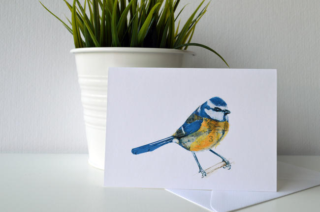 Blue-tit Card