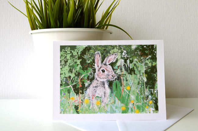 Wild rabbit Card