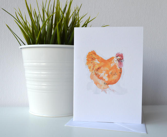 Chicken Card