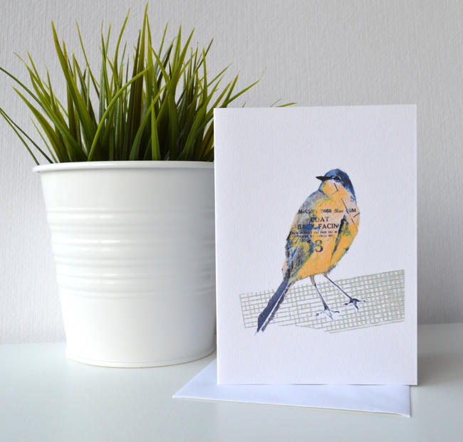 Yellow wag Card