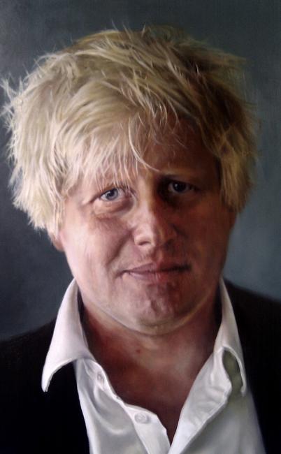 Mayor Boris Johnson 2011 Royal Society of Portrait Painters Arts Club Award