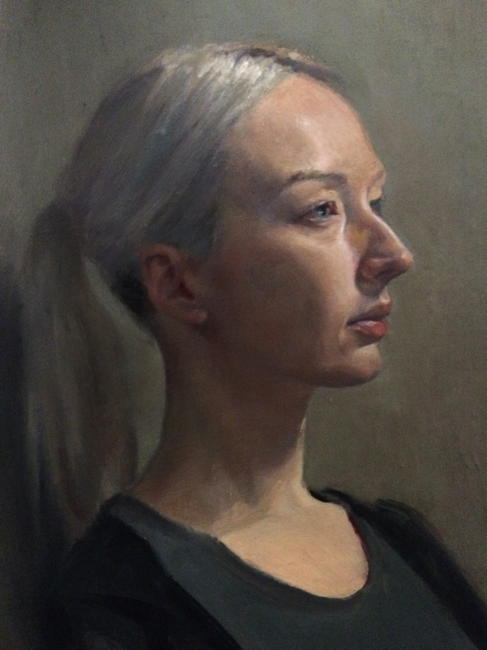Life portrait study, March 2015