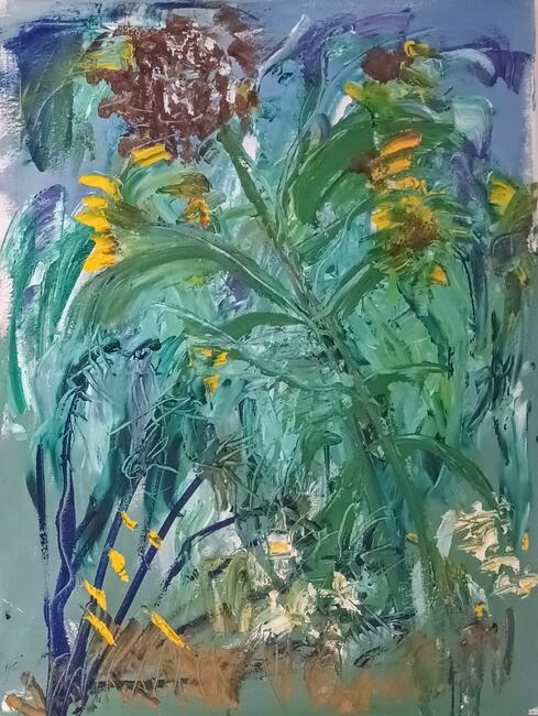 Sunflower Basking in the Summer Sunshine