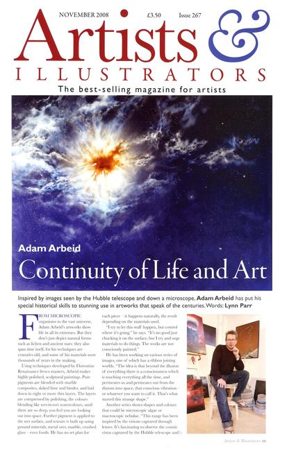 Artist and Illustrator - Adam Arbied Feature