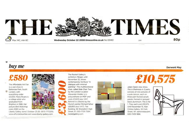 The Times - Maria Rivans at AAF