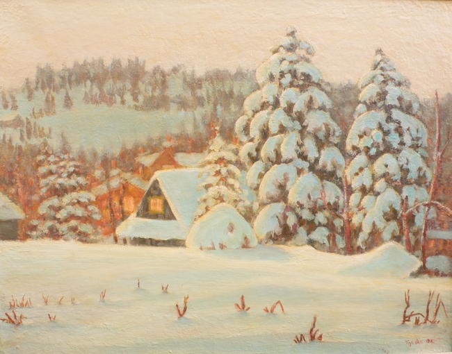 big snow fall poland