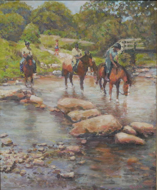 doone valley horses drinking