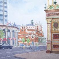Europa, opera house and Crown Bar, Belfast
